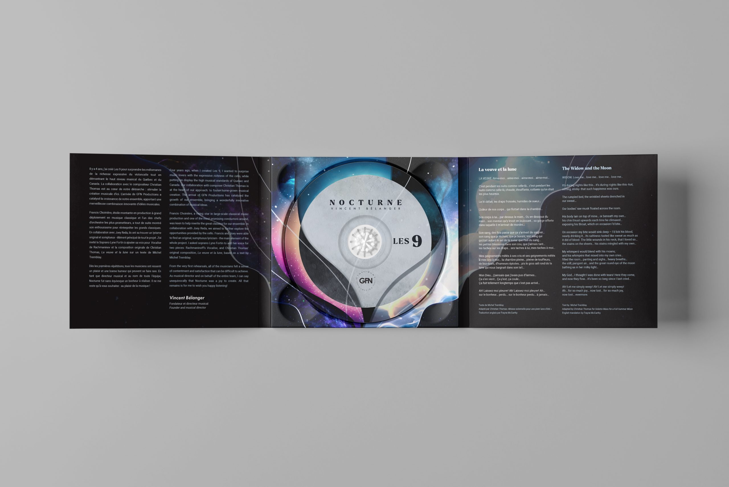 Nocturne – Vincent Bélanger & Les 9 (CD) - Image 2