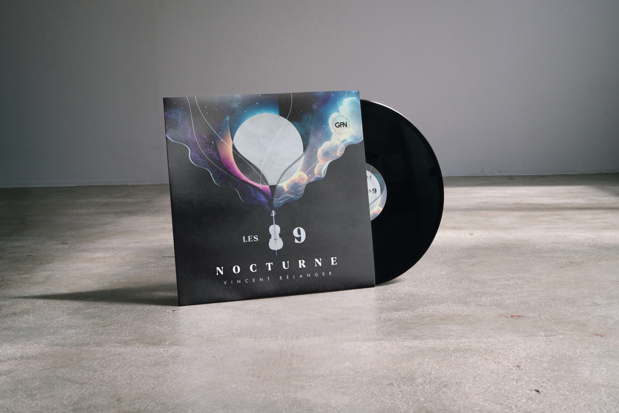 Nocturne – Vincent Bélanger & Les 9 (LP) - Image 2