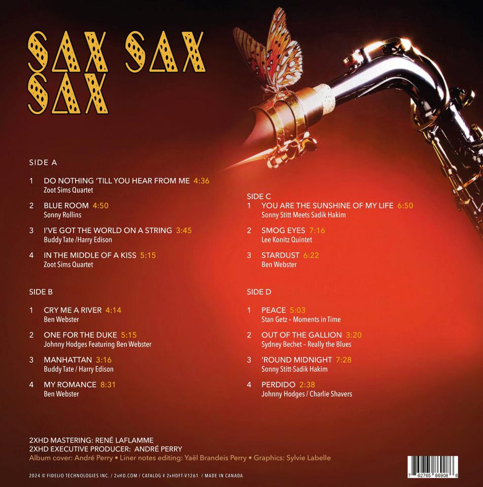 SAX SAX SAX (LP) - Image 2