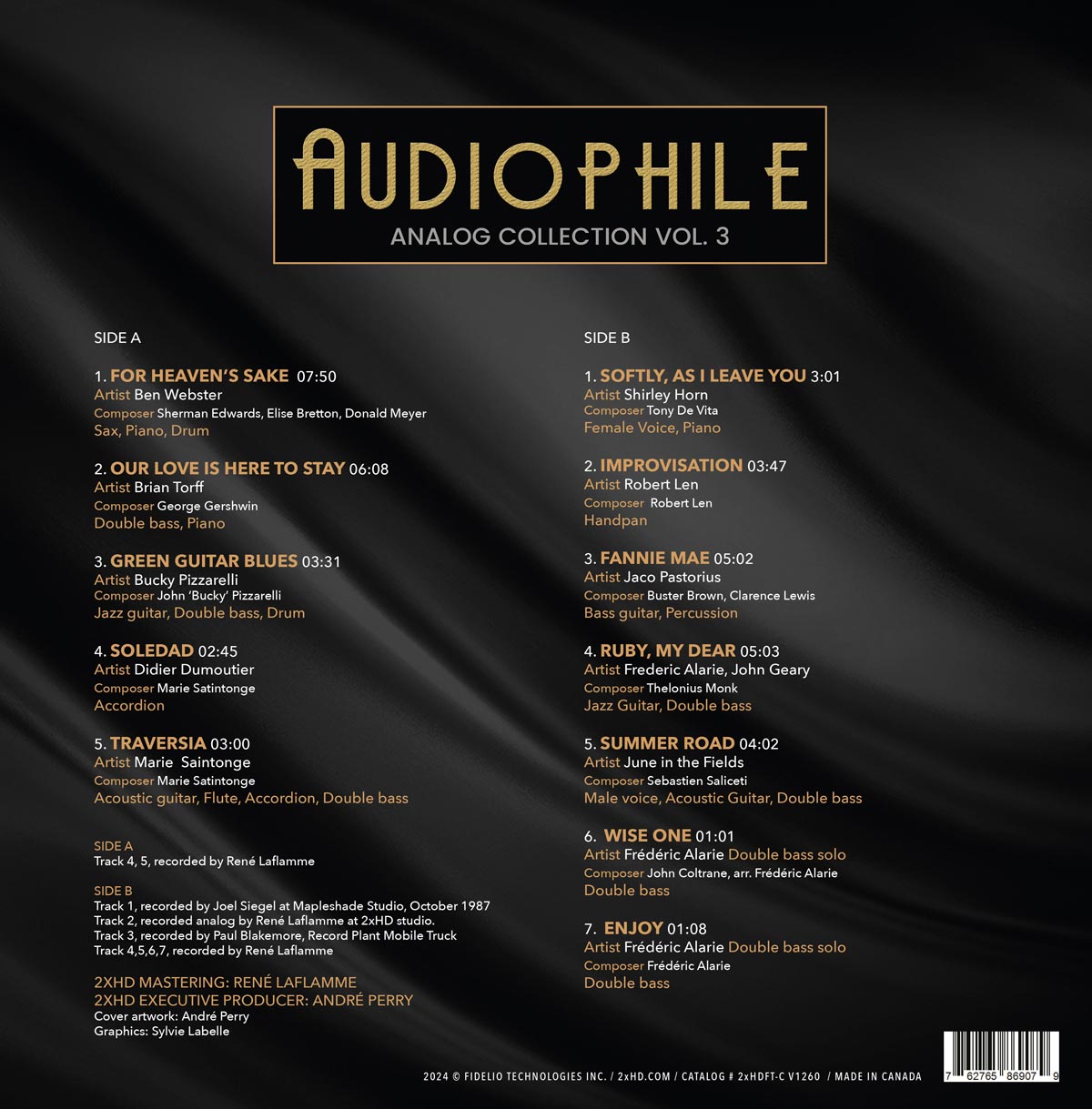 Audiophile Analog Collection Vol. 3 (LP) - Image 2