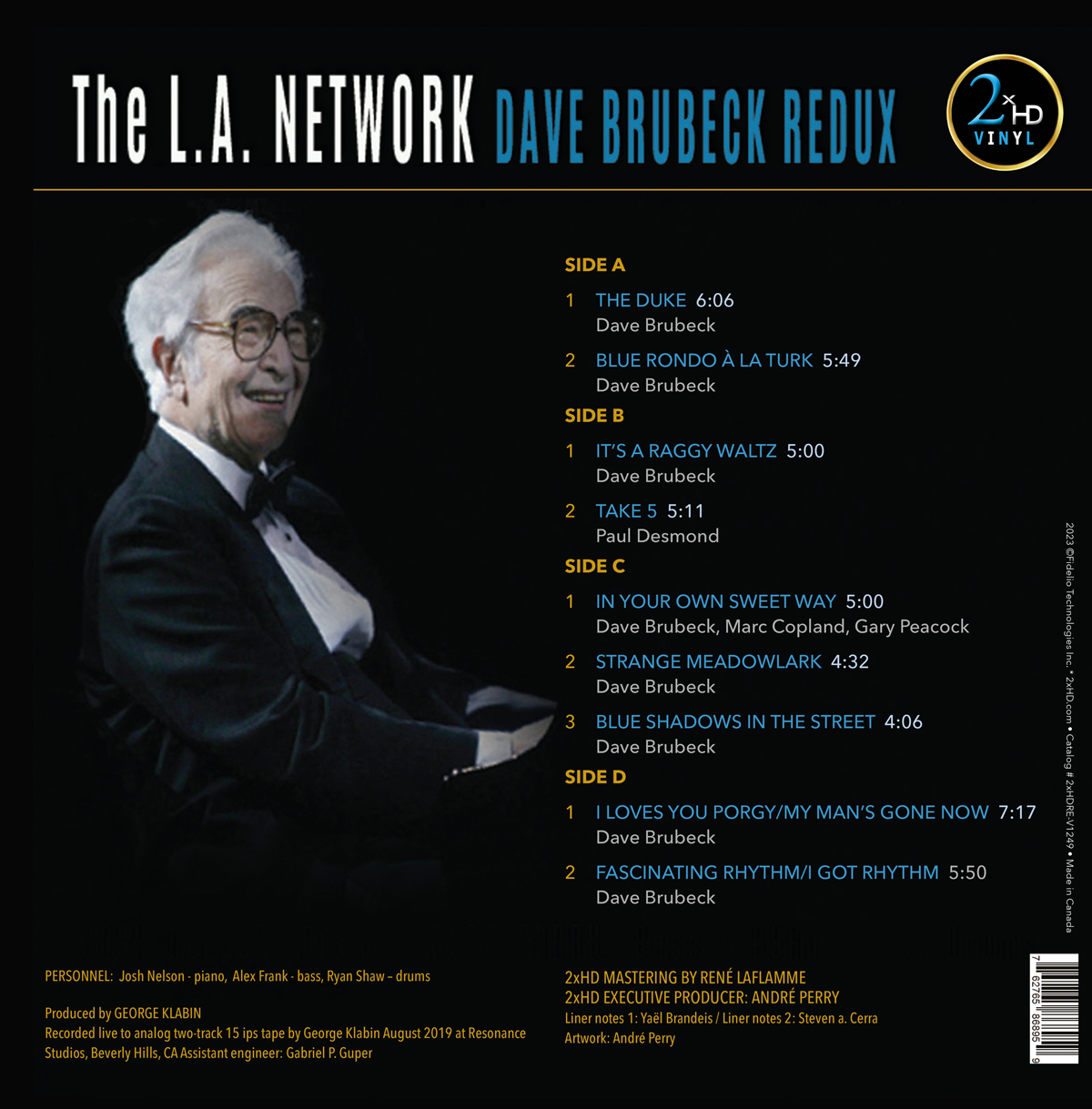 L.A. NETWORK – Brubeck Redux (LP) - Image 2